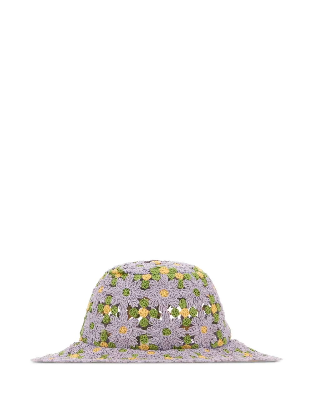 FENDI Vissershoed met geborduurd logo Paars
