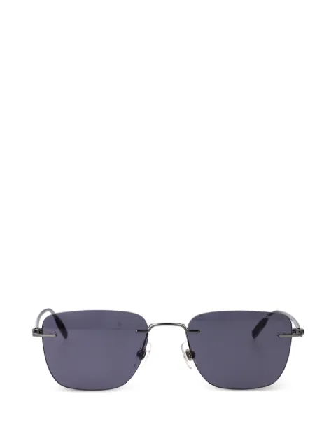 Montblanc rimless rectangle-frame sunglasses