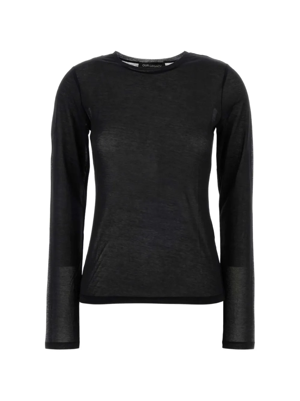 OUR LEGACY long-sleeve T-shirt - Schwarz