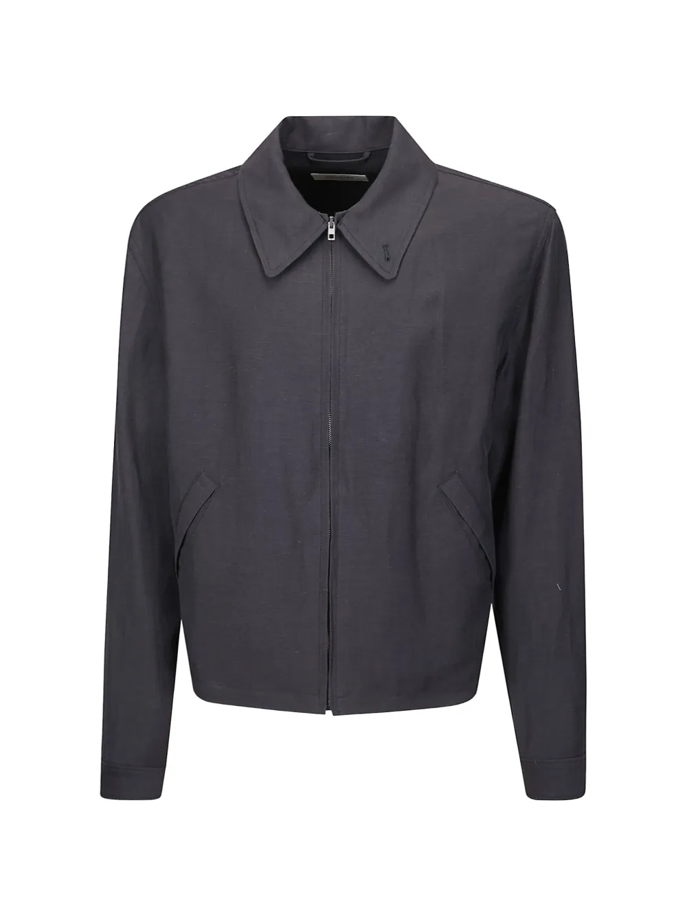 LEMAIRE zip-up blouson jacket - Grau