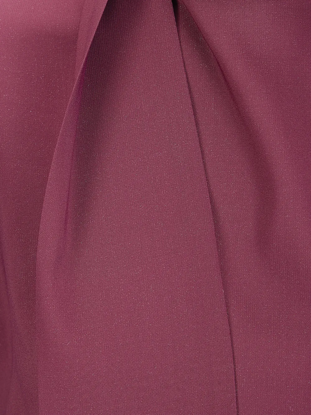 Alberto Biani Top met sjaaldetail Paars