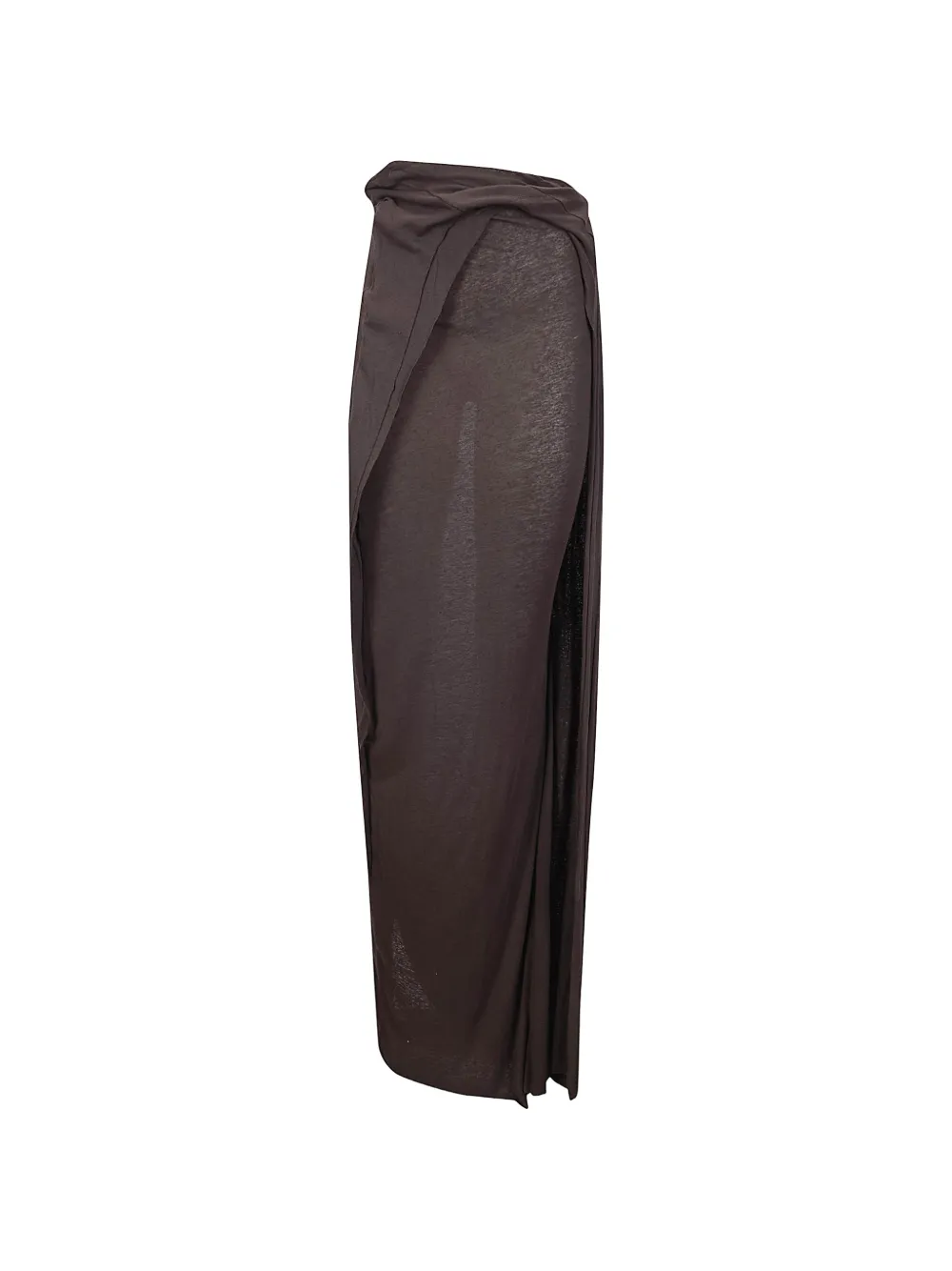 Ottolinger slitted wrap skirt - Marrone