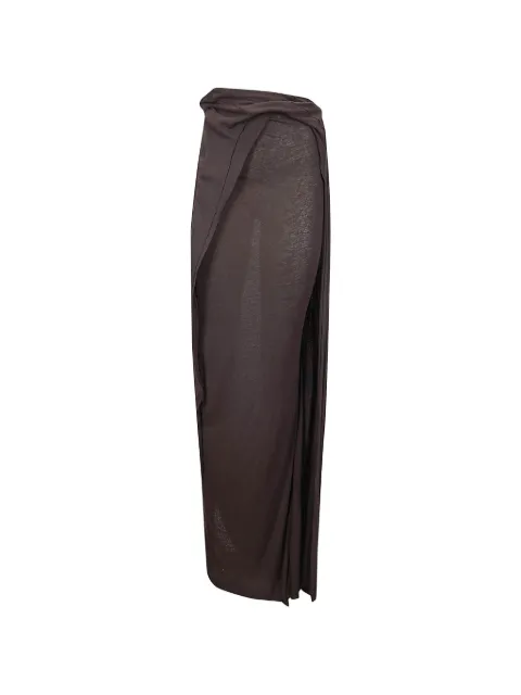 Ottolinger slitted wrap skirt