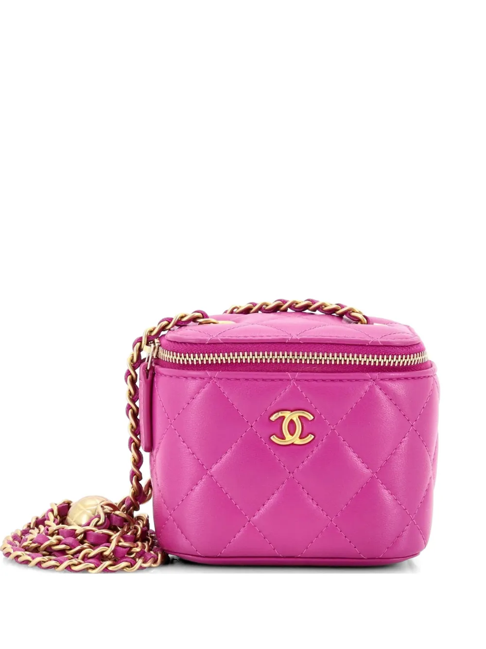 CHANEL Pre-Owned Clutch Pearl Crush mini - Viola