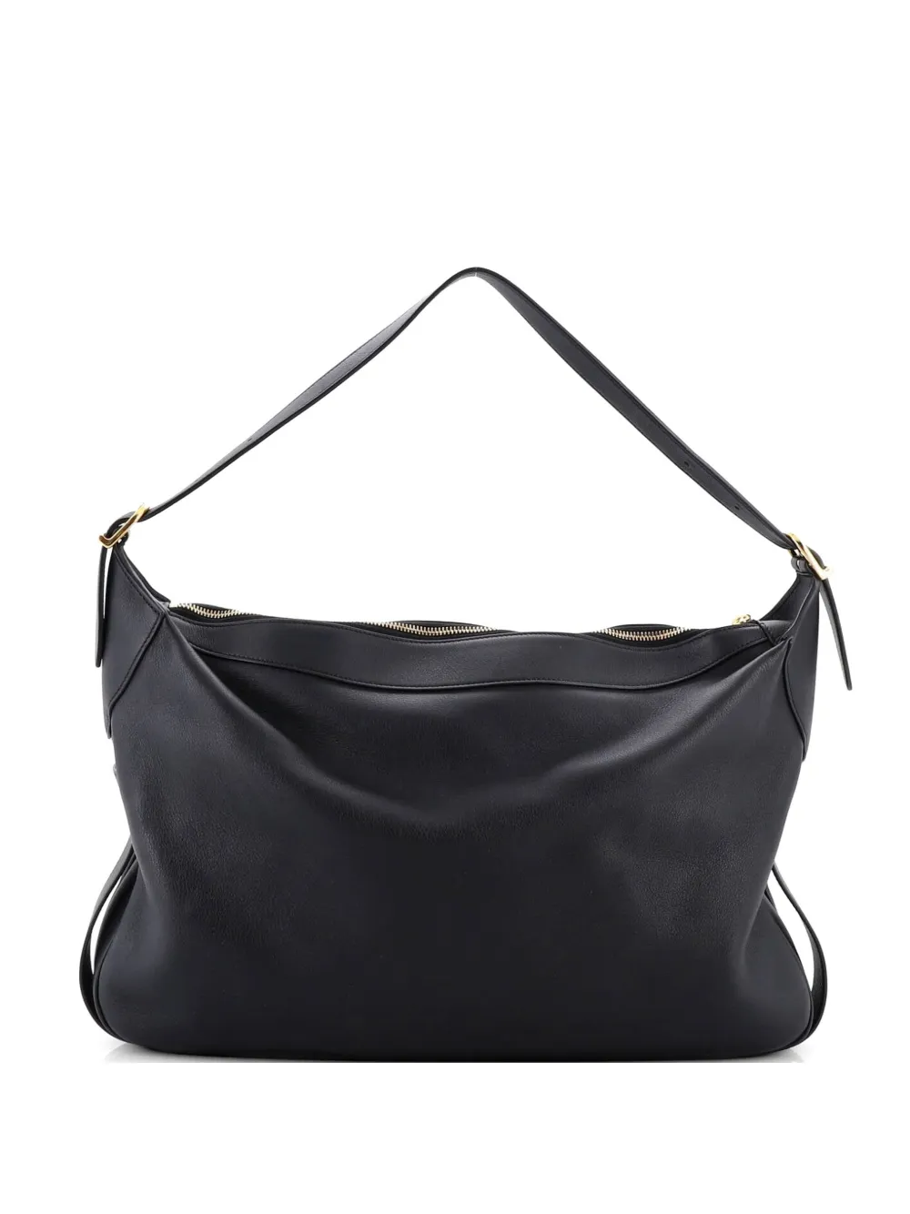 Celine Pre-Owned Romy Leather Large shoulder bag - Nero
