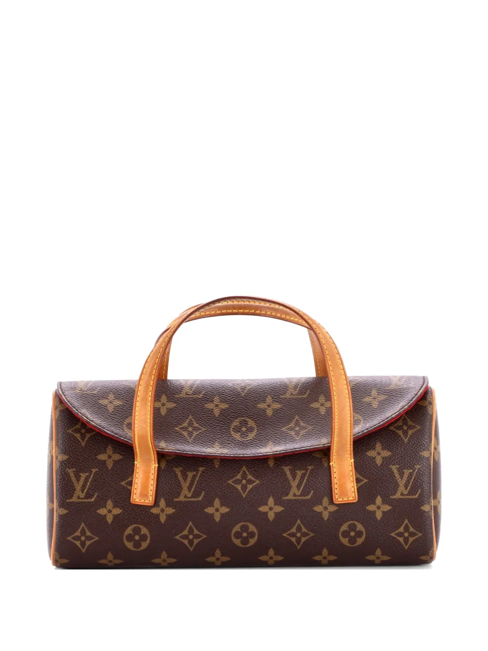 Louis Vuitton Pre-Owned Borsa a tracolla Sonatine in tela con monogramma - Marrone