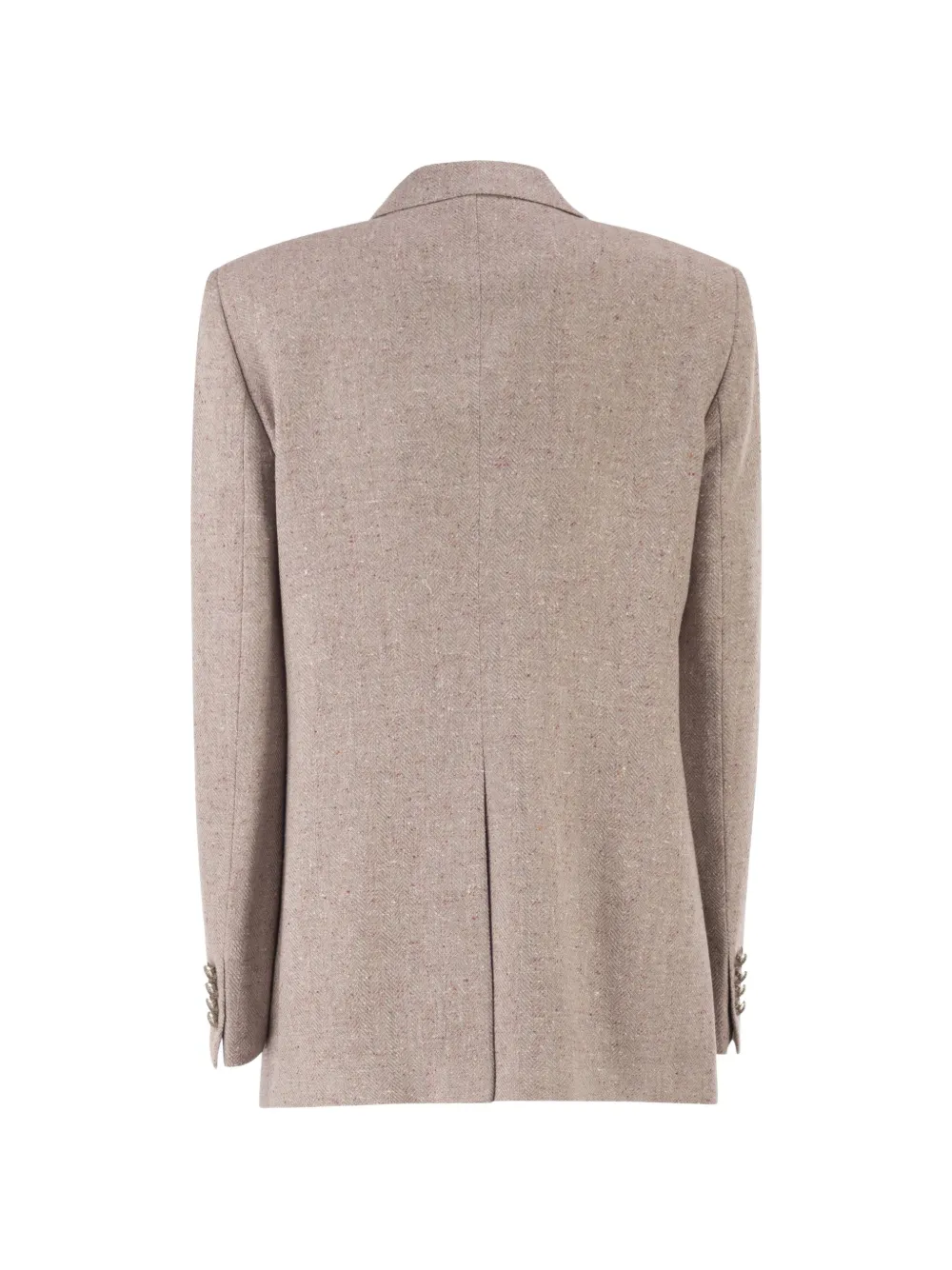 Tagliatore Blazer met enkele rij knopen Beige