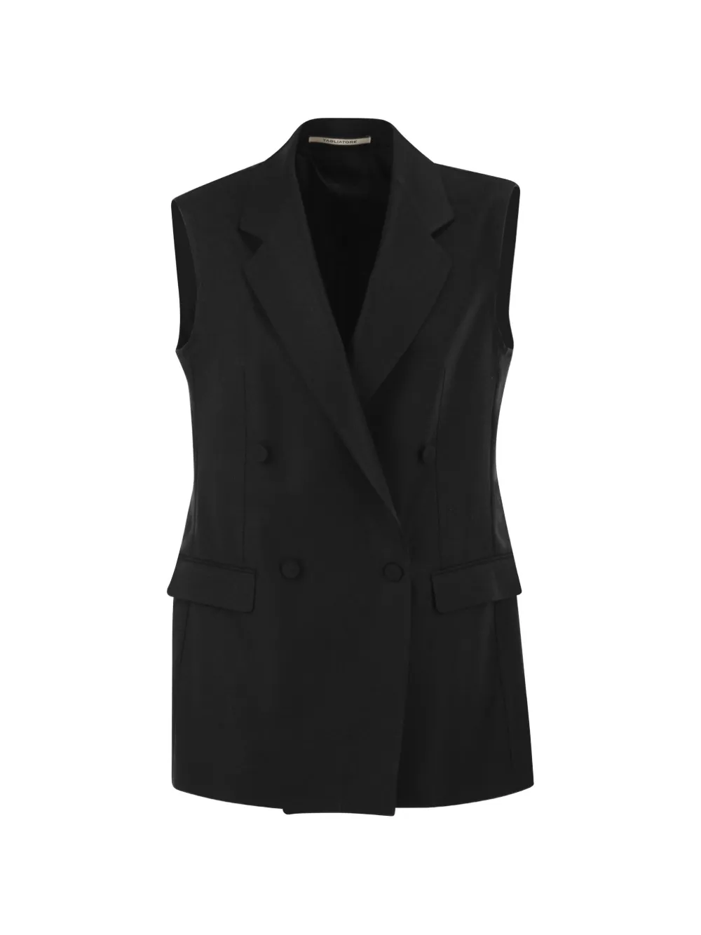 Tagliatore double-breasted waistcoat - Schwarz