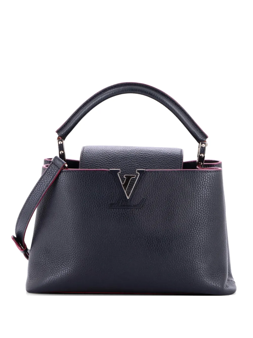 Louis Vuitton Pre-Owned Capucines Bag Leather PM satchel - Nero