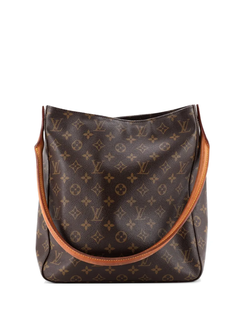 Louis Vuitton Pre-Owned Looping Handbag Monogram Canvas GM shoulder bag - Brown
