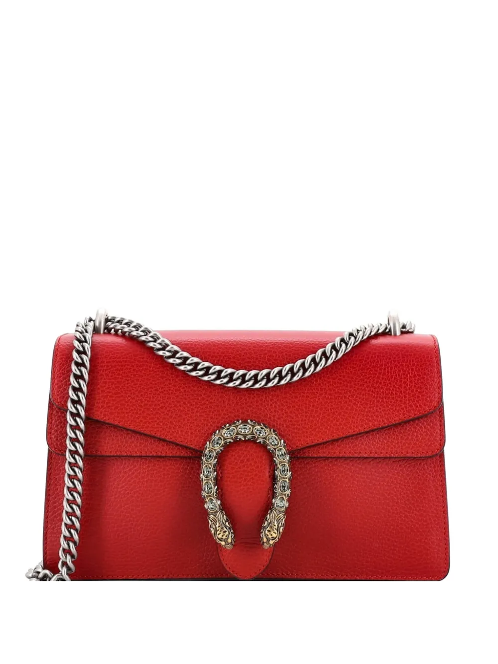 Gucci Pre-Owned Dionysus Bag Leather Small shoulder bag - Rosso