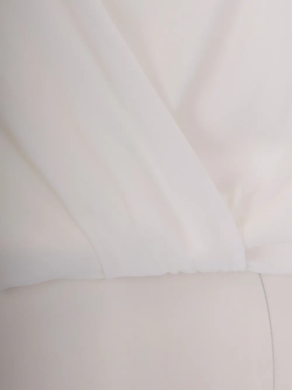 Elisabetta Franchi Gedrapeerde body met kettingdetail Wit