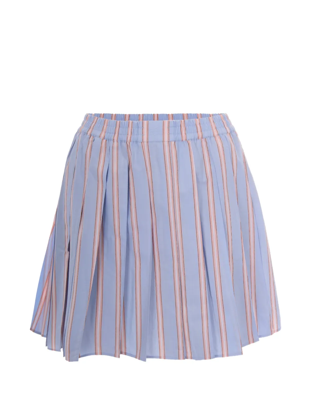 Lacoste striped pleated skirt - Blau