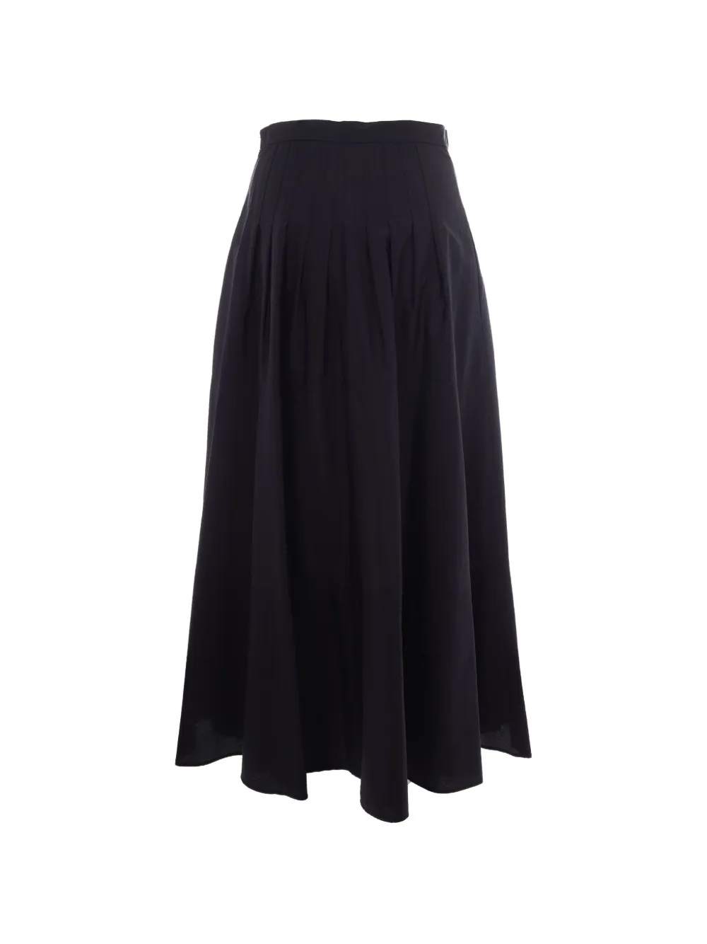 Max Mara Katoenen plooirok Zwart
