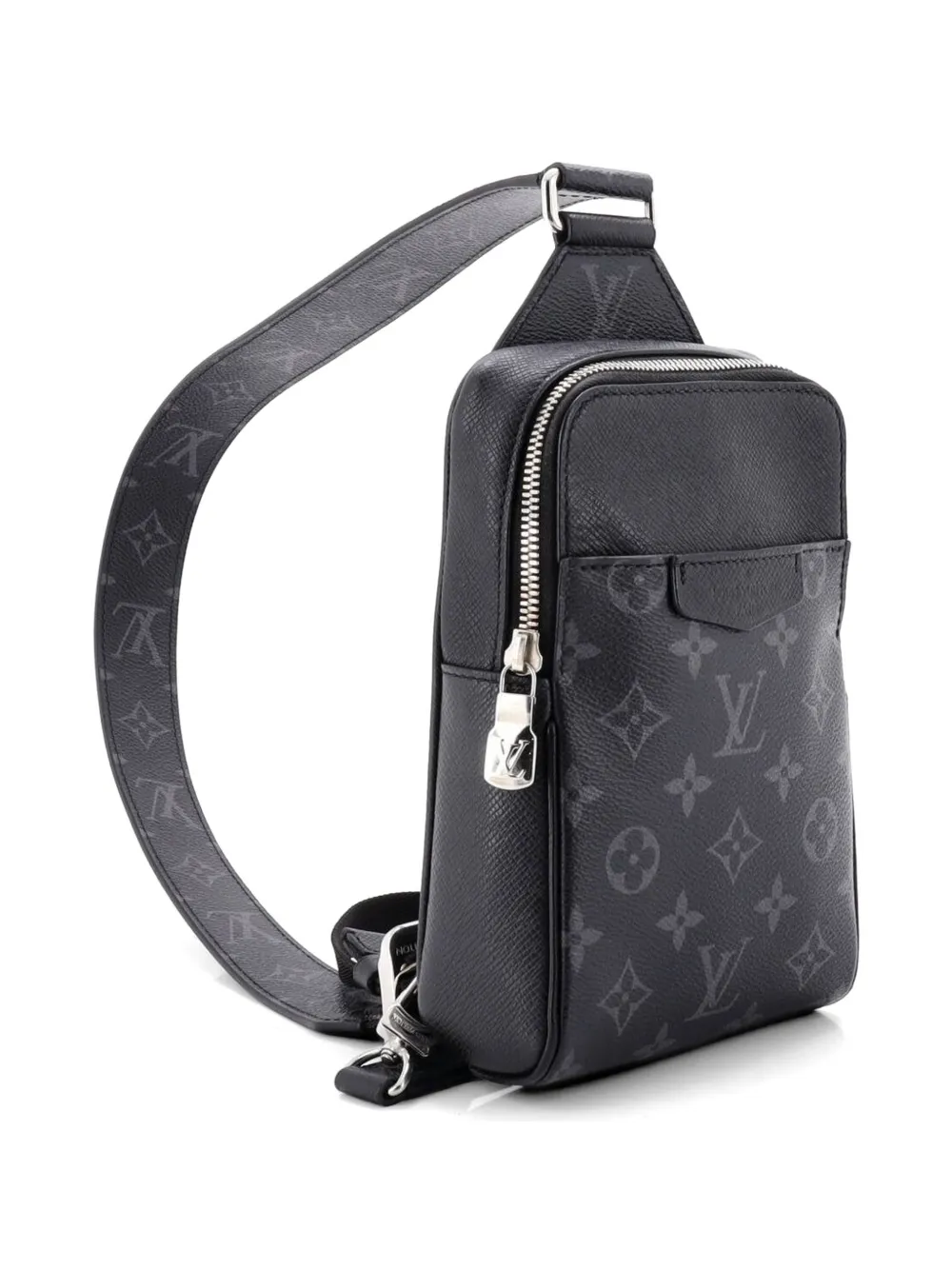 Louis Vuitton Pre-Owned Outdoor Slingbag Monogram Taigarama backpack - Schwarz