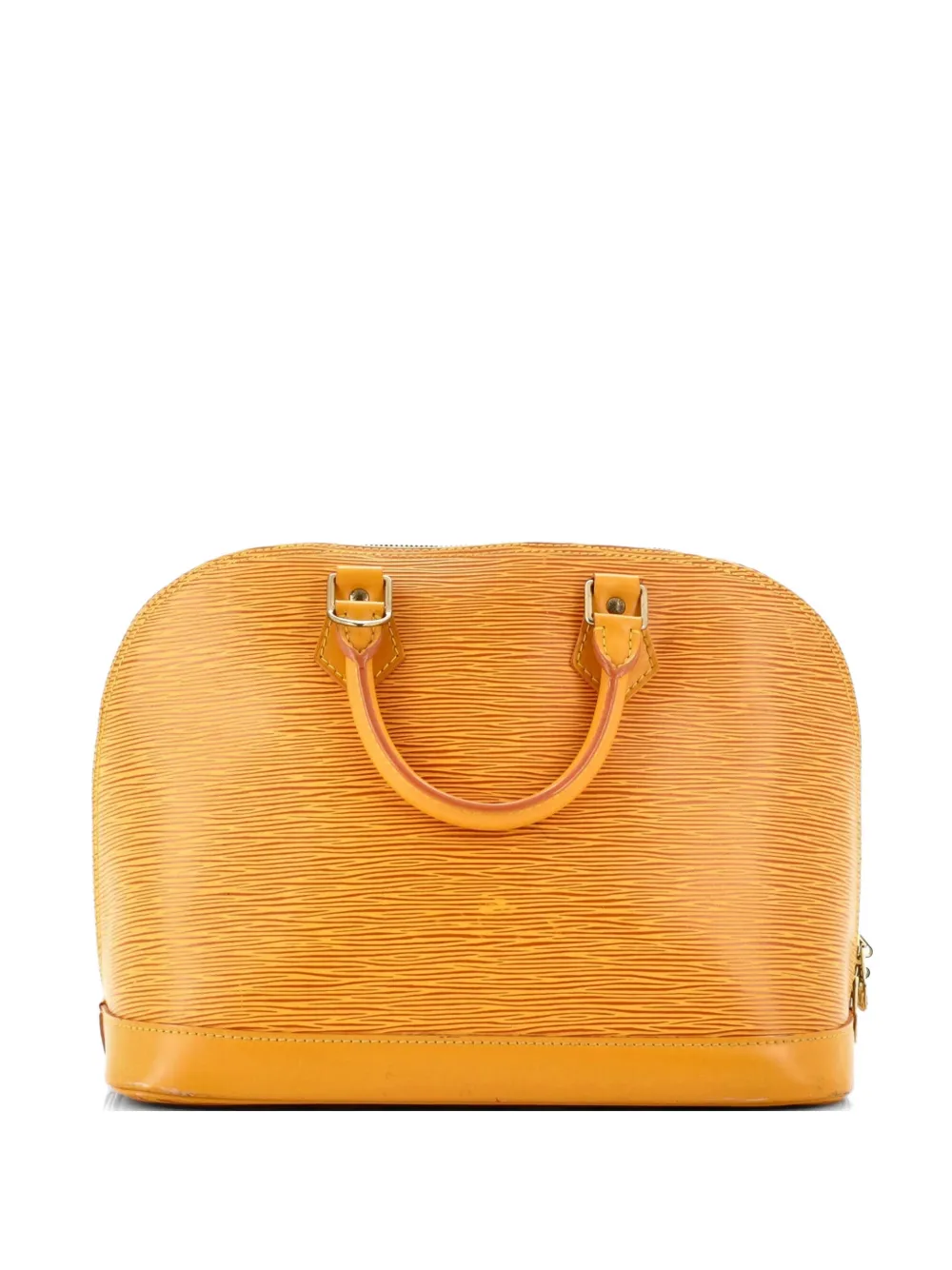 Louis Vuitton Pre-Owned Alma Handbag Epi Leather PM satchel - Giallo