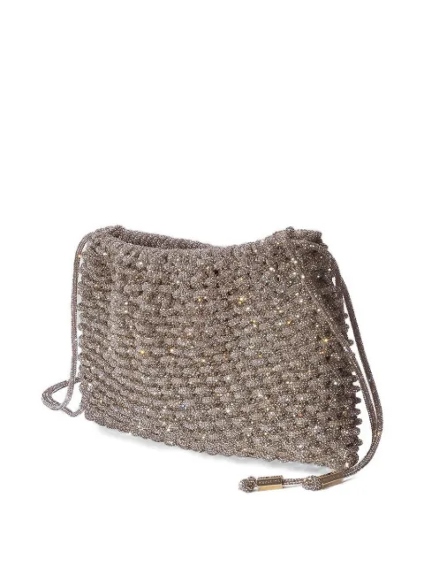 Hibourama Penelope crystal-embellished shoulder bag