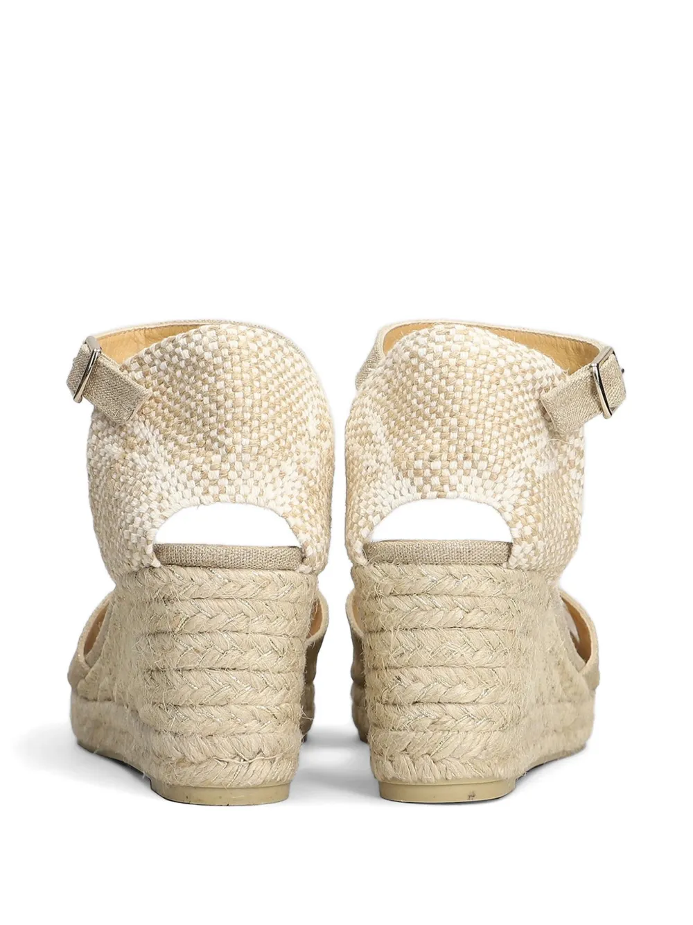 Castañer Blaudi buckle-fastening wedge sandals Beige