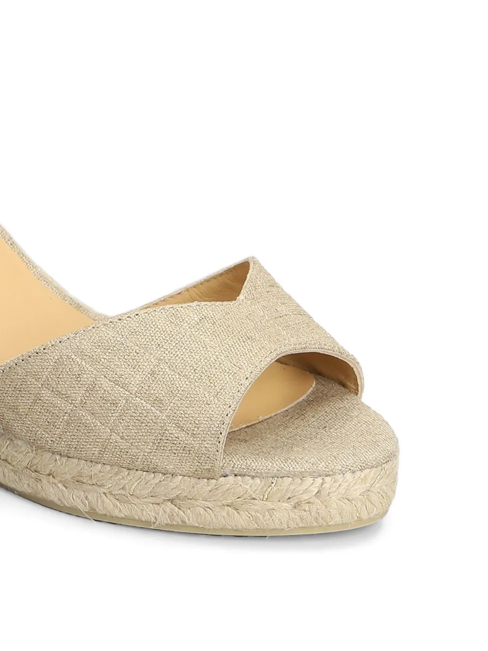 Castañer Blaudi buckle-fastening wedge sandals Beige
