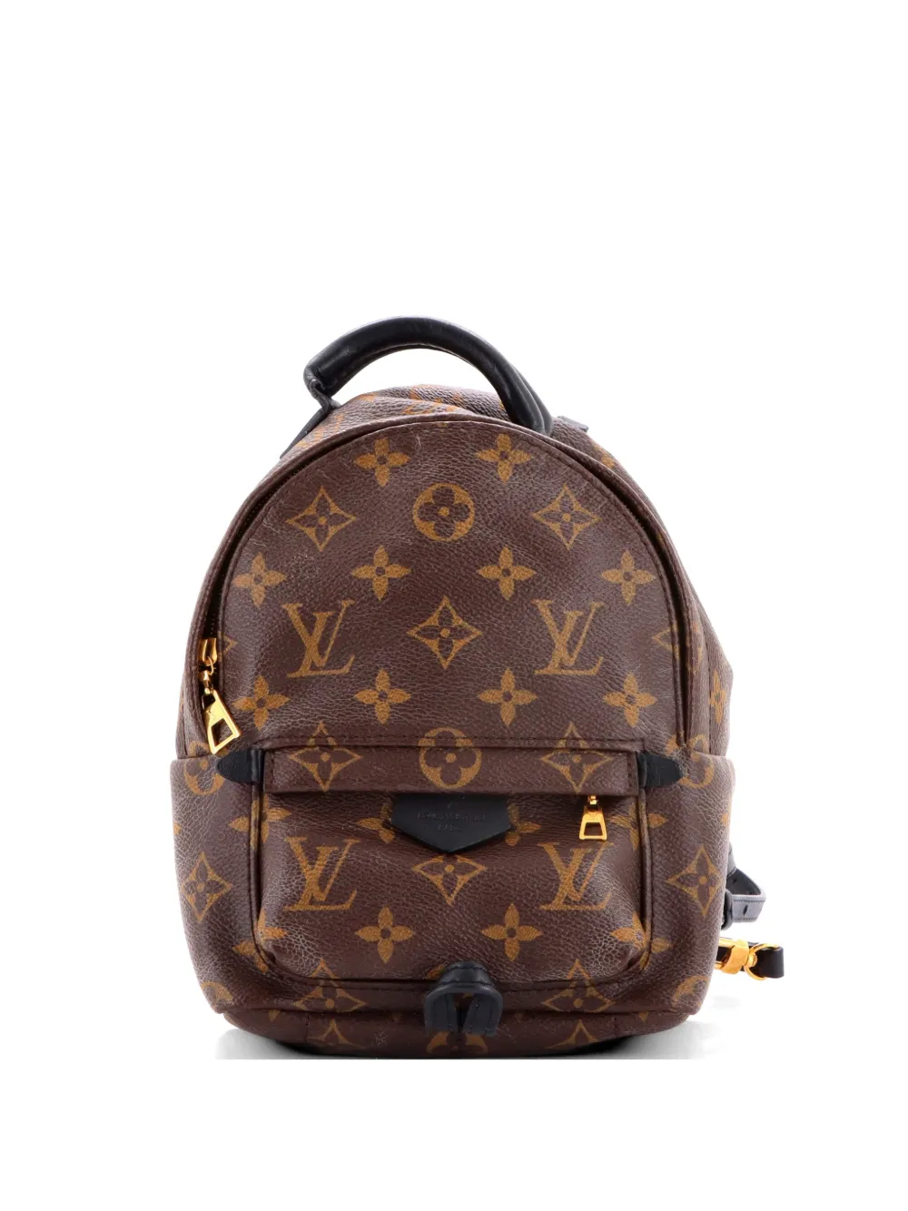 Louis Vuitton Pre-Owned Palm Springs Monogram Canvas Mini backpack - Marrone