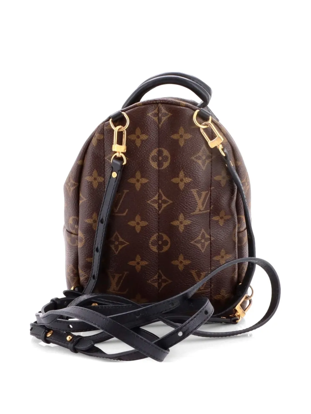 Louis Vuitton Pre-owned Palm Springs Monogram Canvas Mini Backpack in Brown, view 2