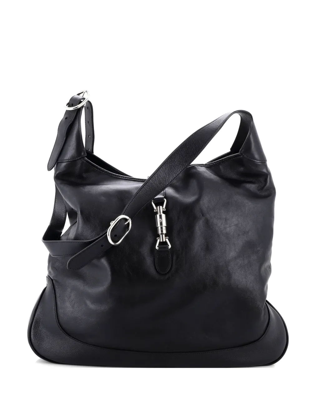 Gucci Pre-Owned Jackie 1961 Relaxed Leather Large hobo bag - Black