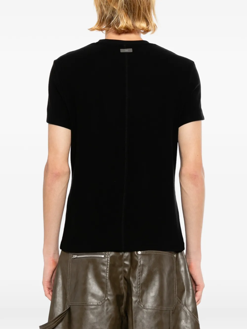TEAM WANG design Reset T-shirt Zwart