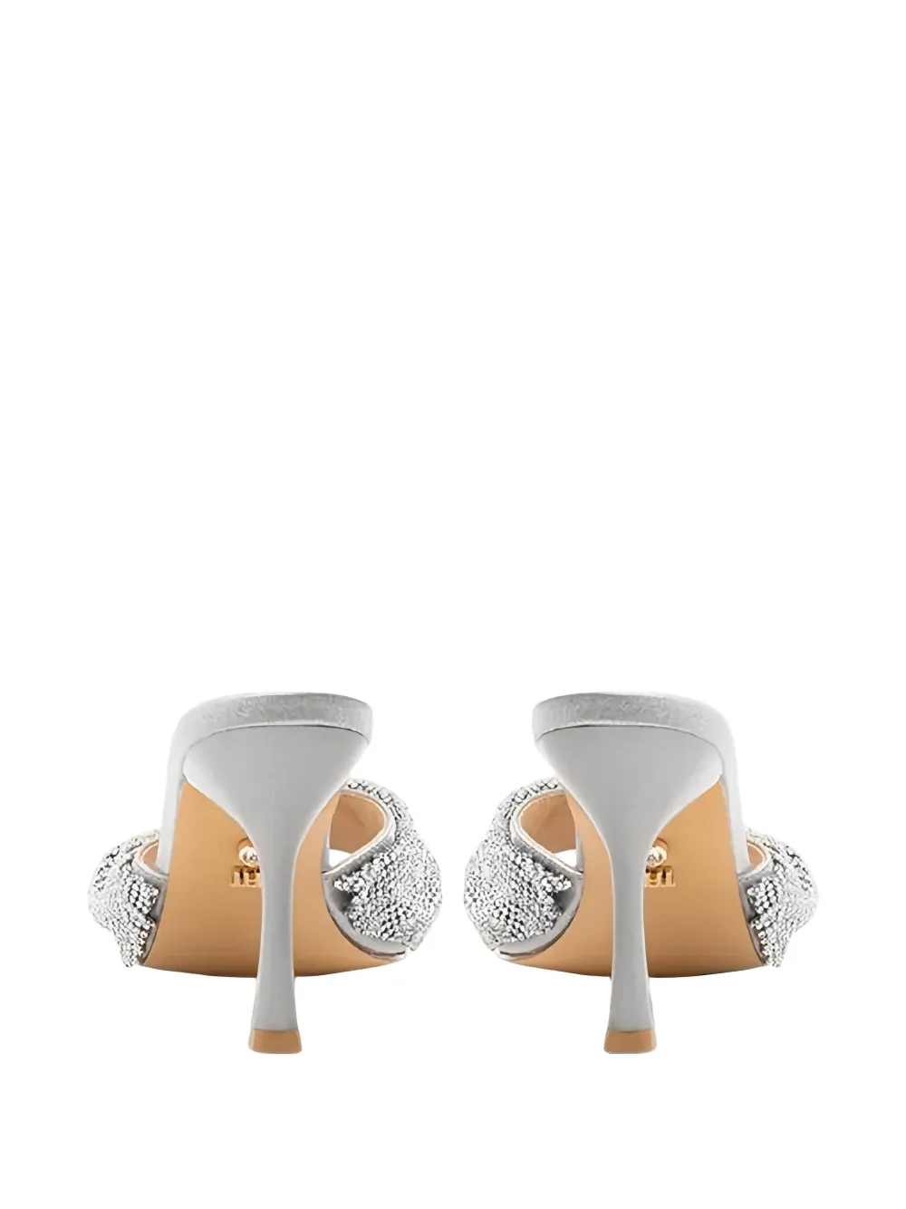 TWENTY FOURHAITCH Canberra sandalen verfraaid met kristal Zilver