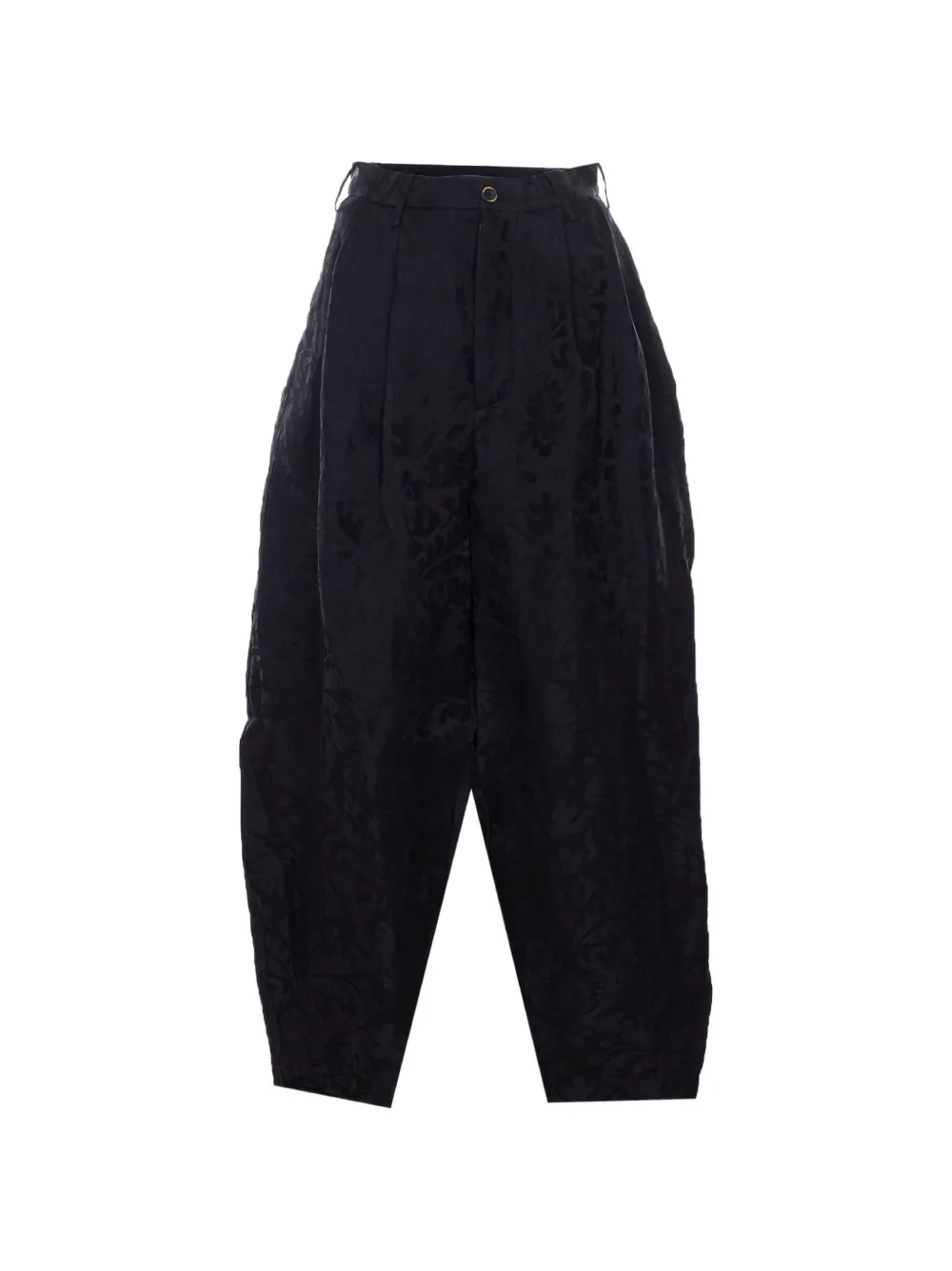 Uma Wang Piper floral-print trousers - Schwarz