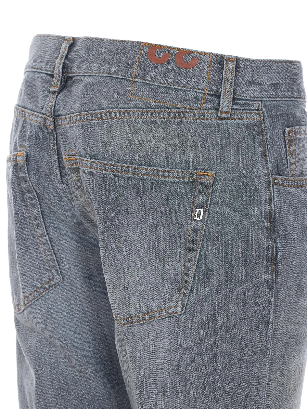 DONDUP Icon jeans met cuffs Grijs