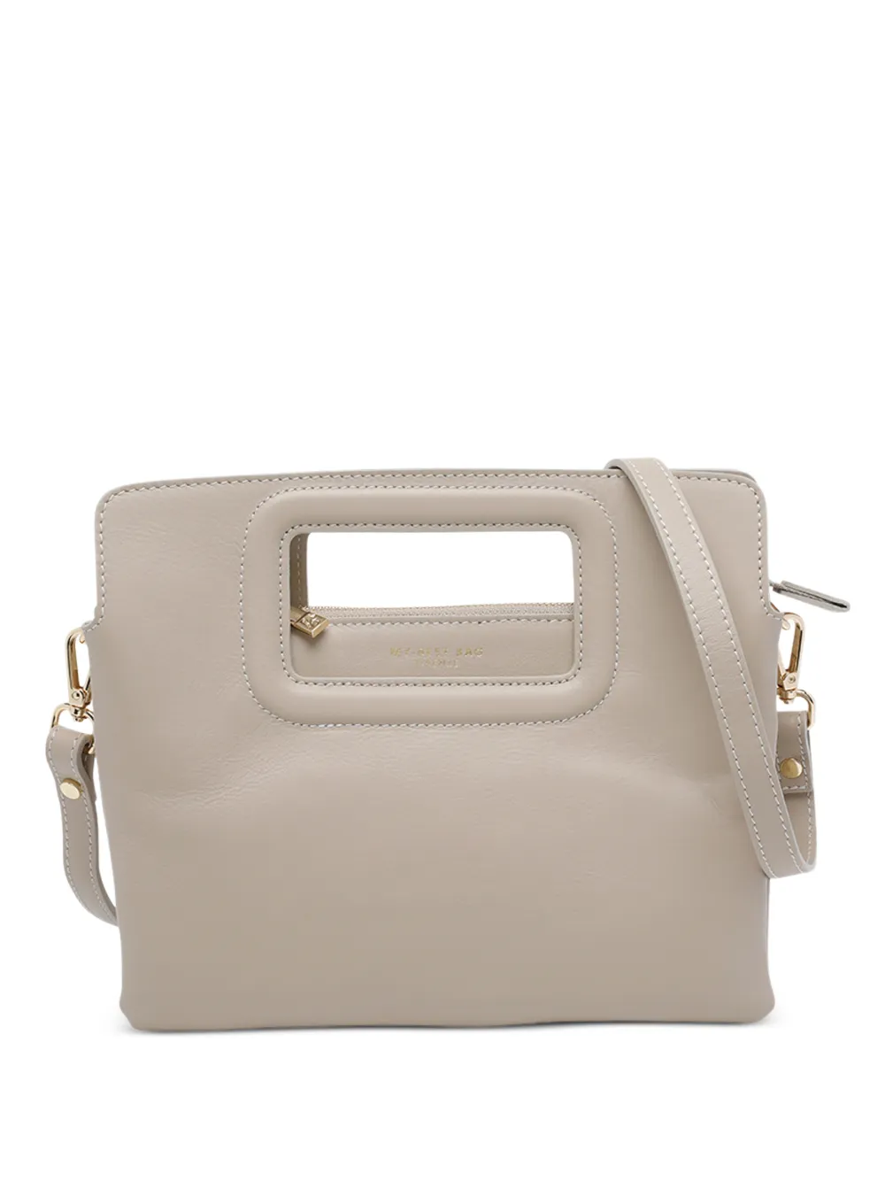 MY BEST BAG cut-out leather clutch bag - Toni neutri