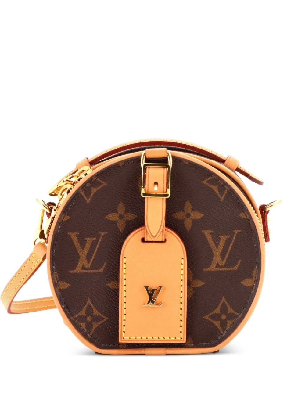 Louis Vuitton Pre-Owned Borsa a tracolla Boite Chapeau mini in tela con monogramma - Marrone