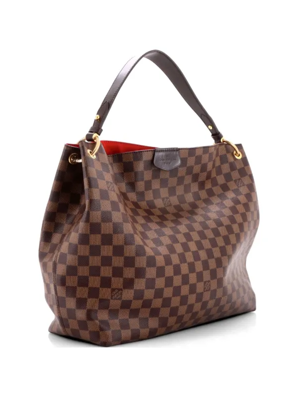 Louis Vuitton Pre-owned Graceful Handbag Damier MM Hobo Bag in Brown