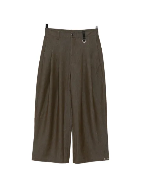 TEAM WANG design Reset wide-leg trousers