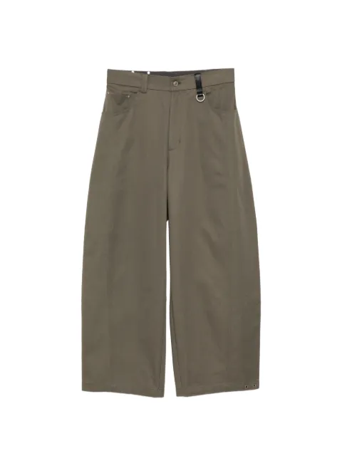 TEAM WANG design Reset wide-leg trousers