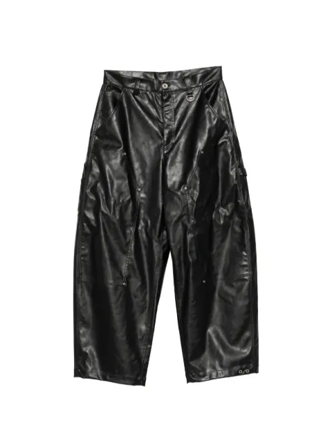 TEAM WANG design Reset wide-leg trousers