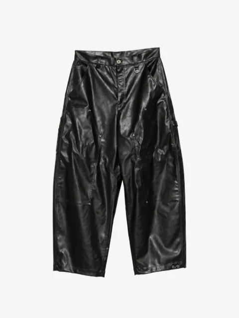 TEAM WANG design pantalon Reset à coupe ample