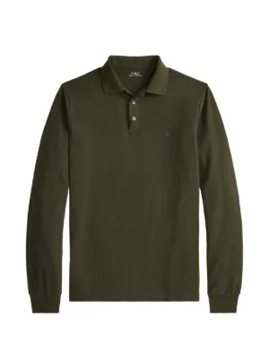 Polo Ralph Lauren Camisa Polo Mangas Longas | Azul | FARFETCH BR