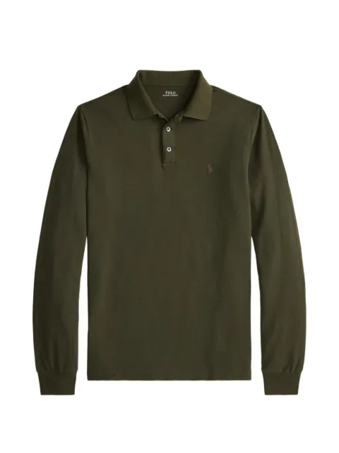 Polo Ralph Lauren Custom Slim Fit mesh polo shirt