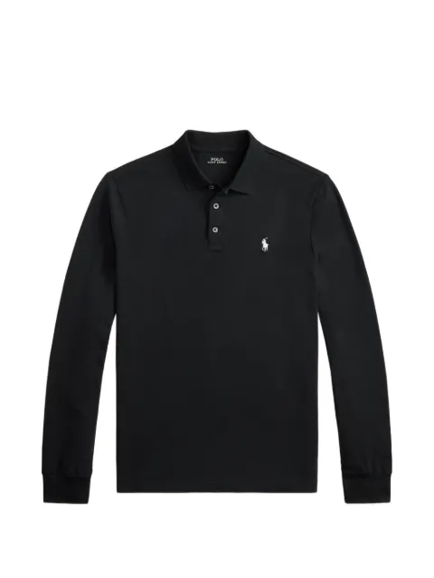 Polo Ralph Lauren embroidered Pony long-sleeve Polo shirt