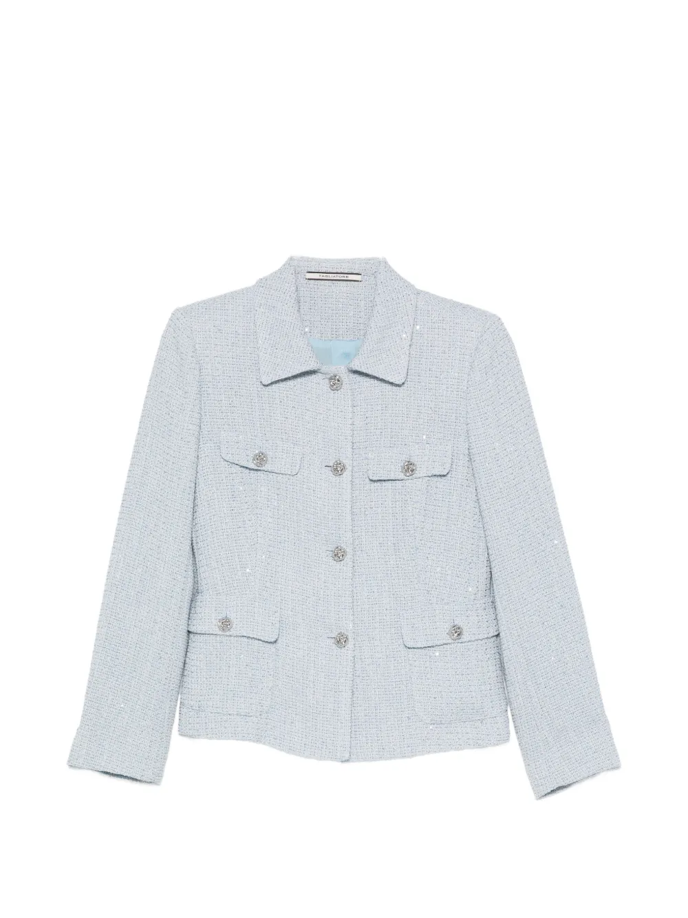 Tagliatore India embellished jacket - Blu