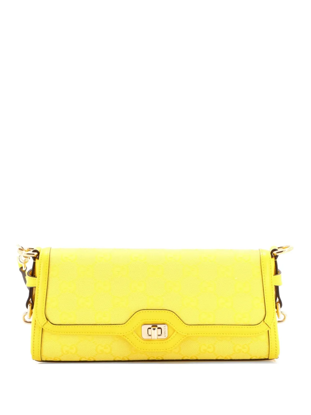 Gucci Pre-Owned Luce Canvas Small shoulder bag - Gelb