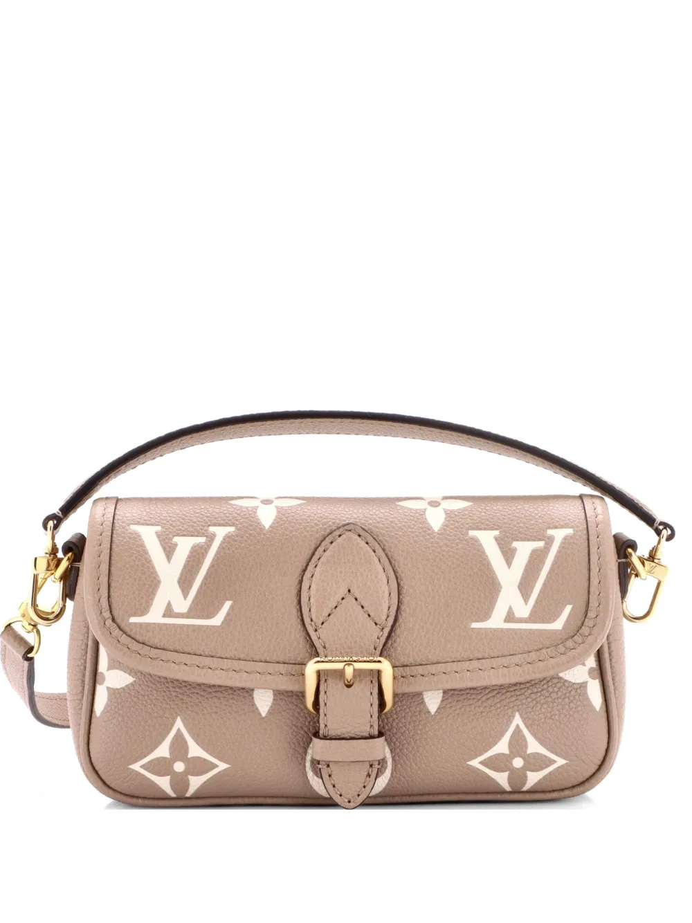 Louis Vuitton Pre-Owned Diane NM Handbag Bicolor Monogram Empreinte Giant Nano shoulder bag - Toni neutri