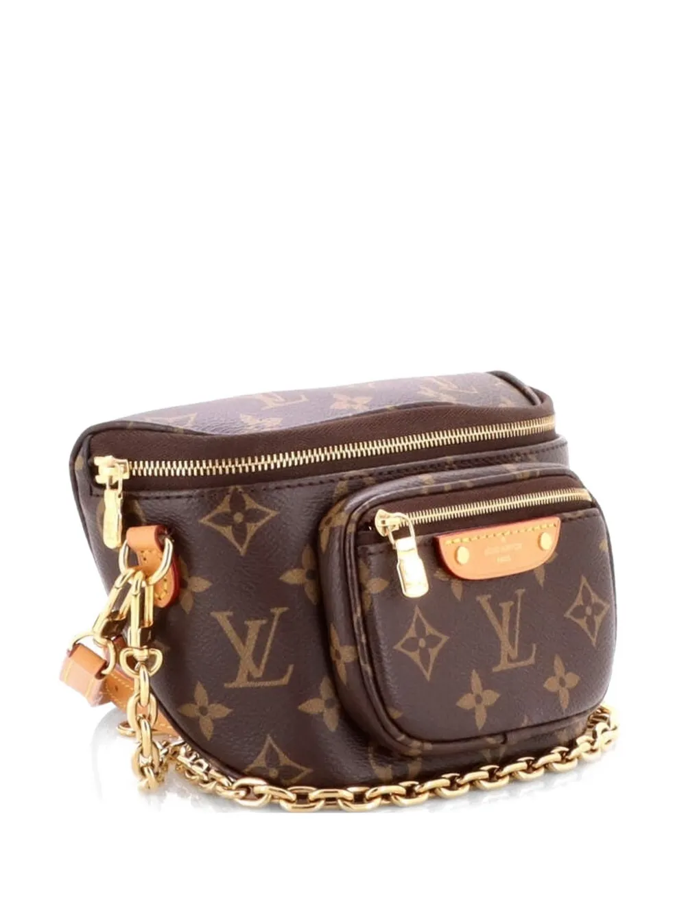Louis Vuitton Pre-Owned Bum Bag Monogram Canvas Mini belt bag - Marrone