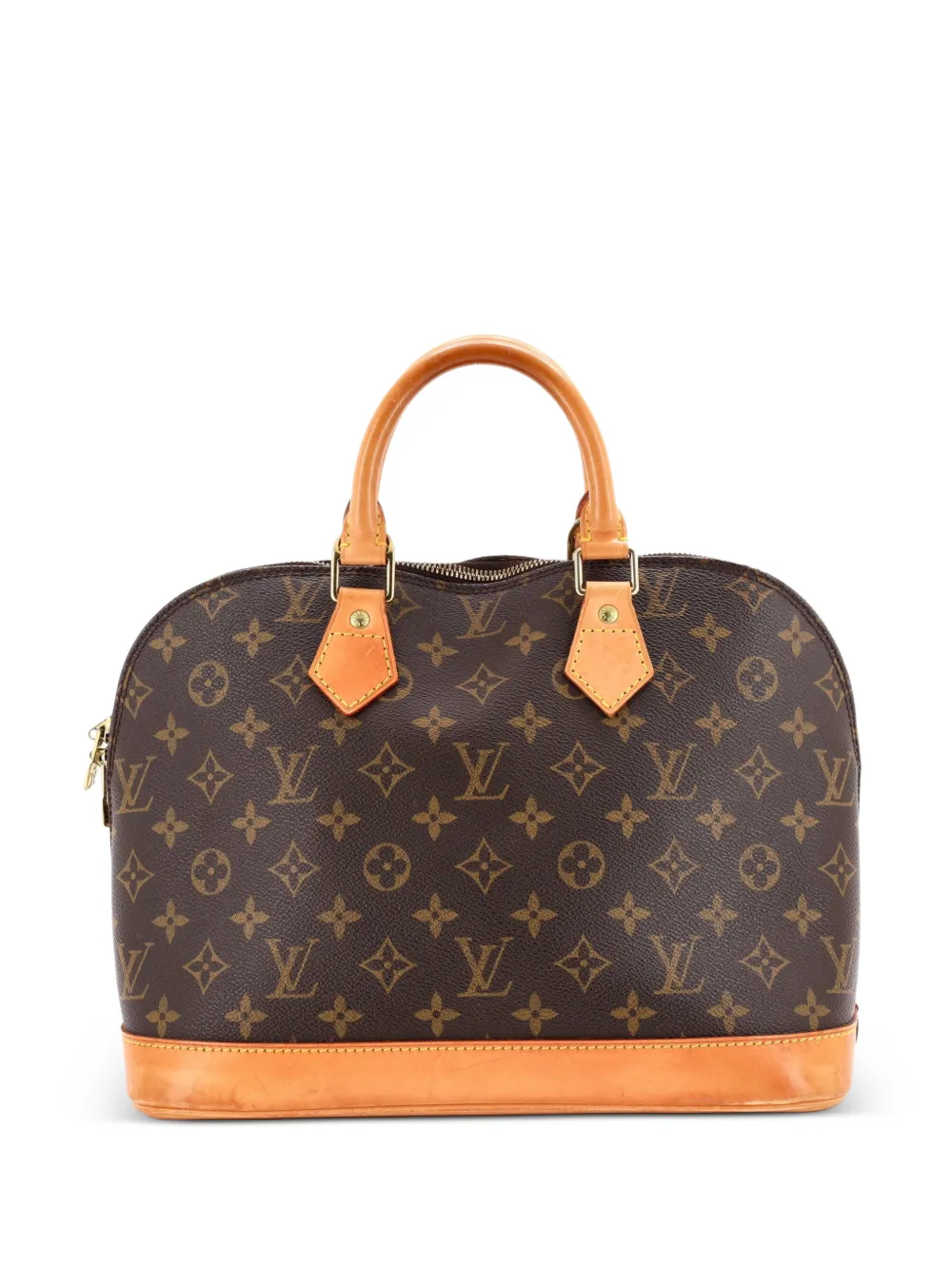 Louis Vuitton Pre-Owned Borsa a mano Alma PM in tela con monogramma - Marrone
