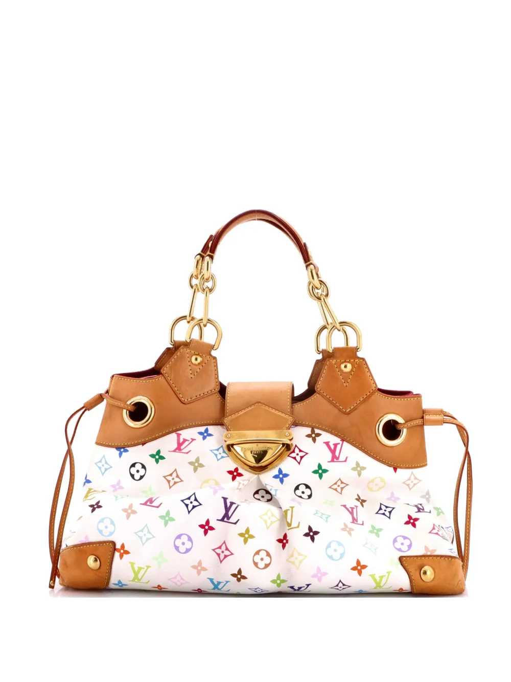 Louis Vuitton Pre-Owned Borsa a tracolla Ursula Monogram Multicolor - Bianco