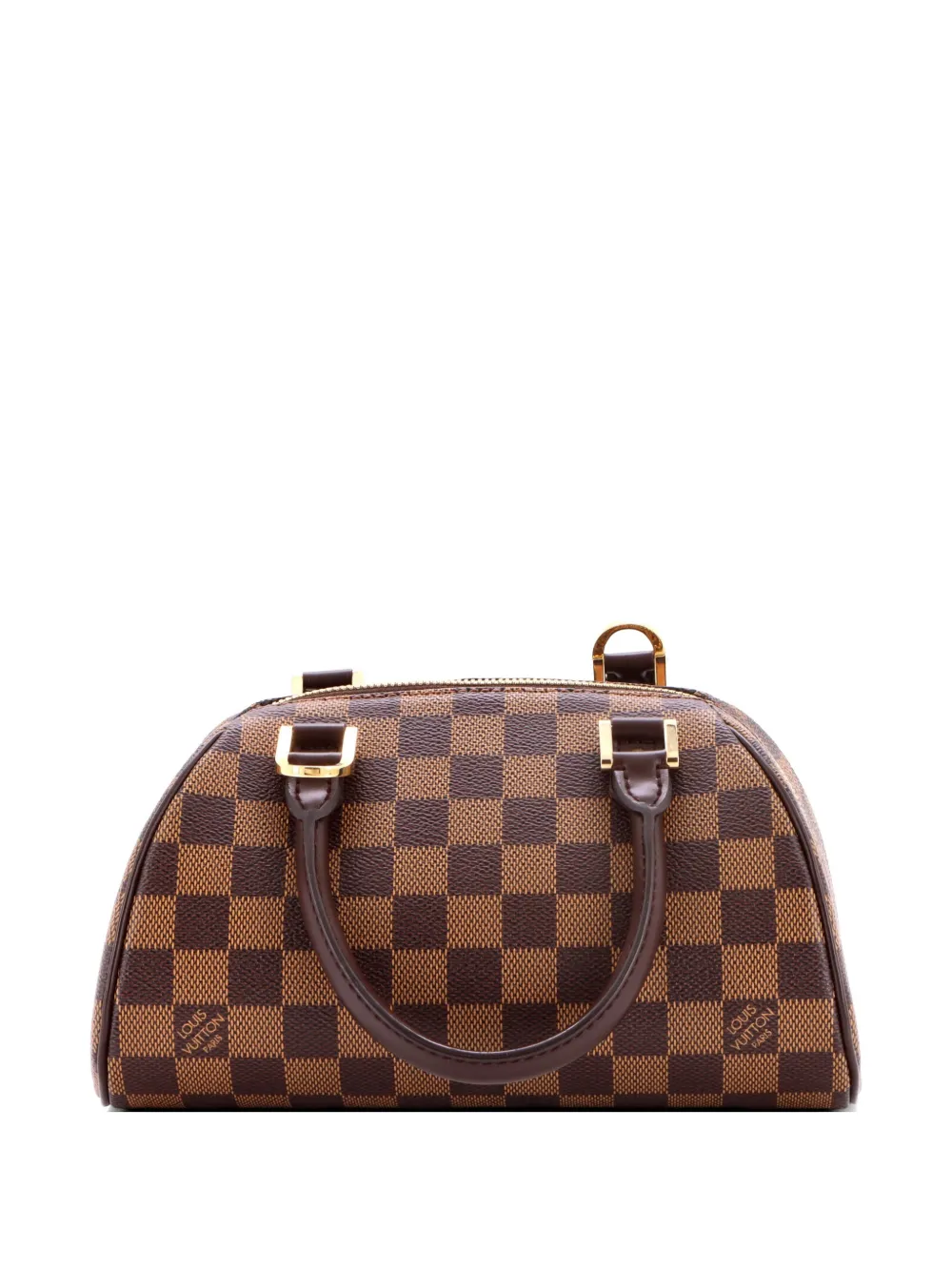 Louis Vuitton Pre-Owned Borsa a tracolla Ribera Damier Mini - Marrone