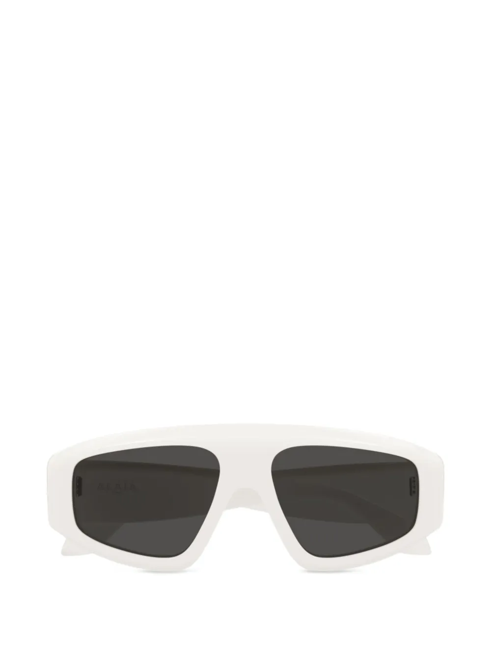 Alaia Eyewear shield-frame sunglasses - Bianco