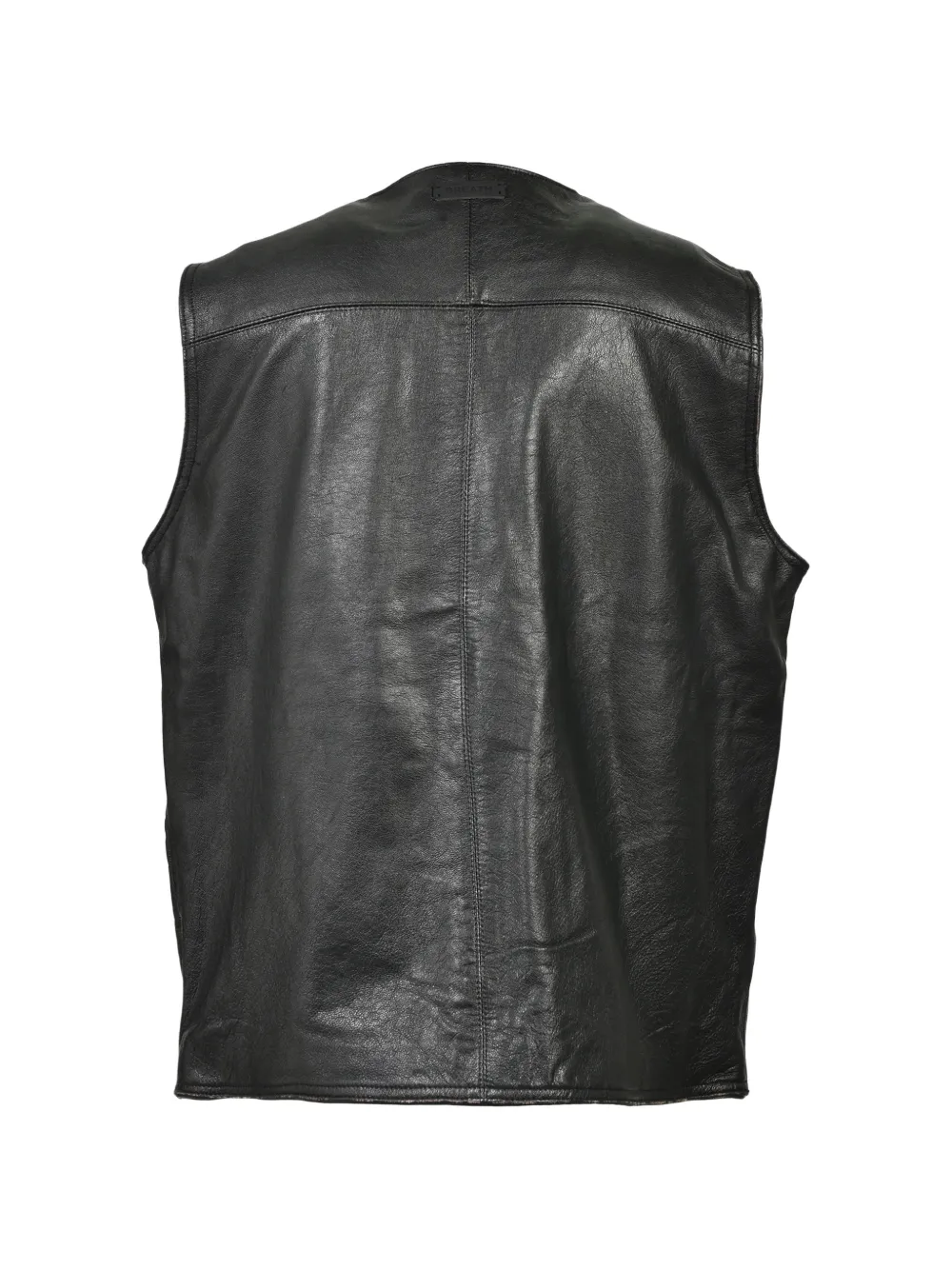 BREATH 그런지 아일렛 장식 레더 카고 베스트 | 민소매 & 탱크 탑 | Image 2