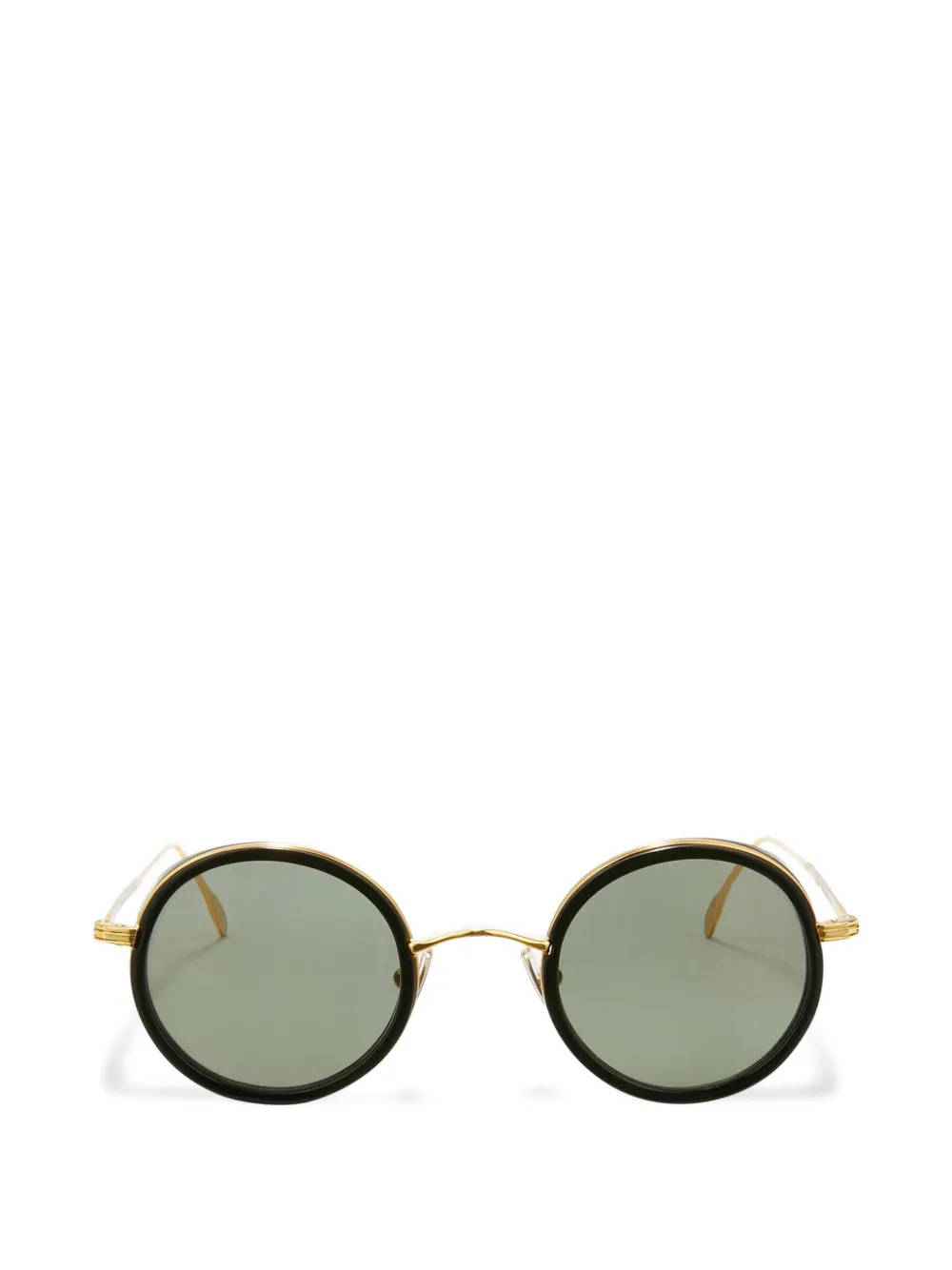 Ermanno Scervino x L.G.R round-frame sunglasses - Nero